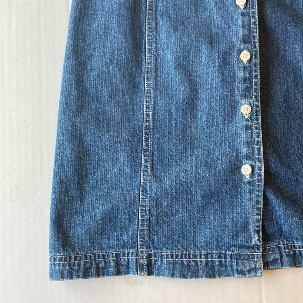 Vintage Sleeveless Jeans Dress - Picture 9 of 15